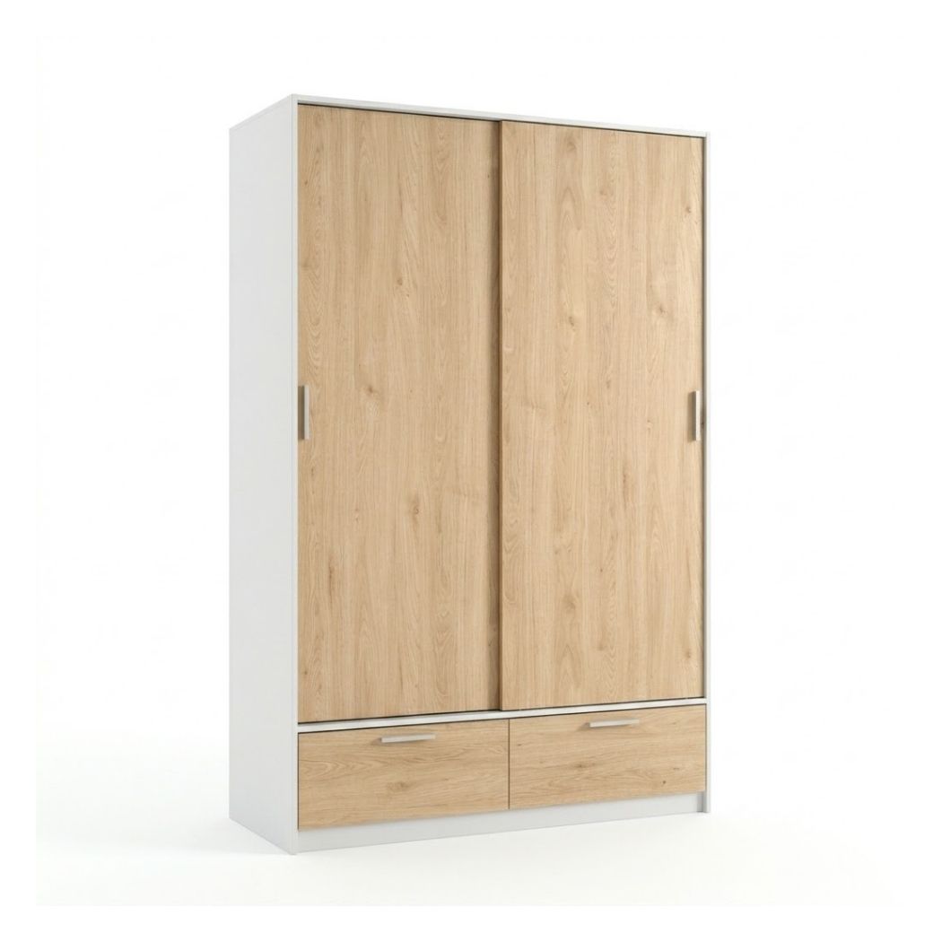 دولاب خشب MDF كبير بتصميم عملي لتنظيم الملابس – WAF-209