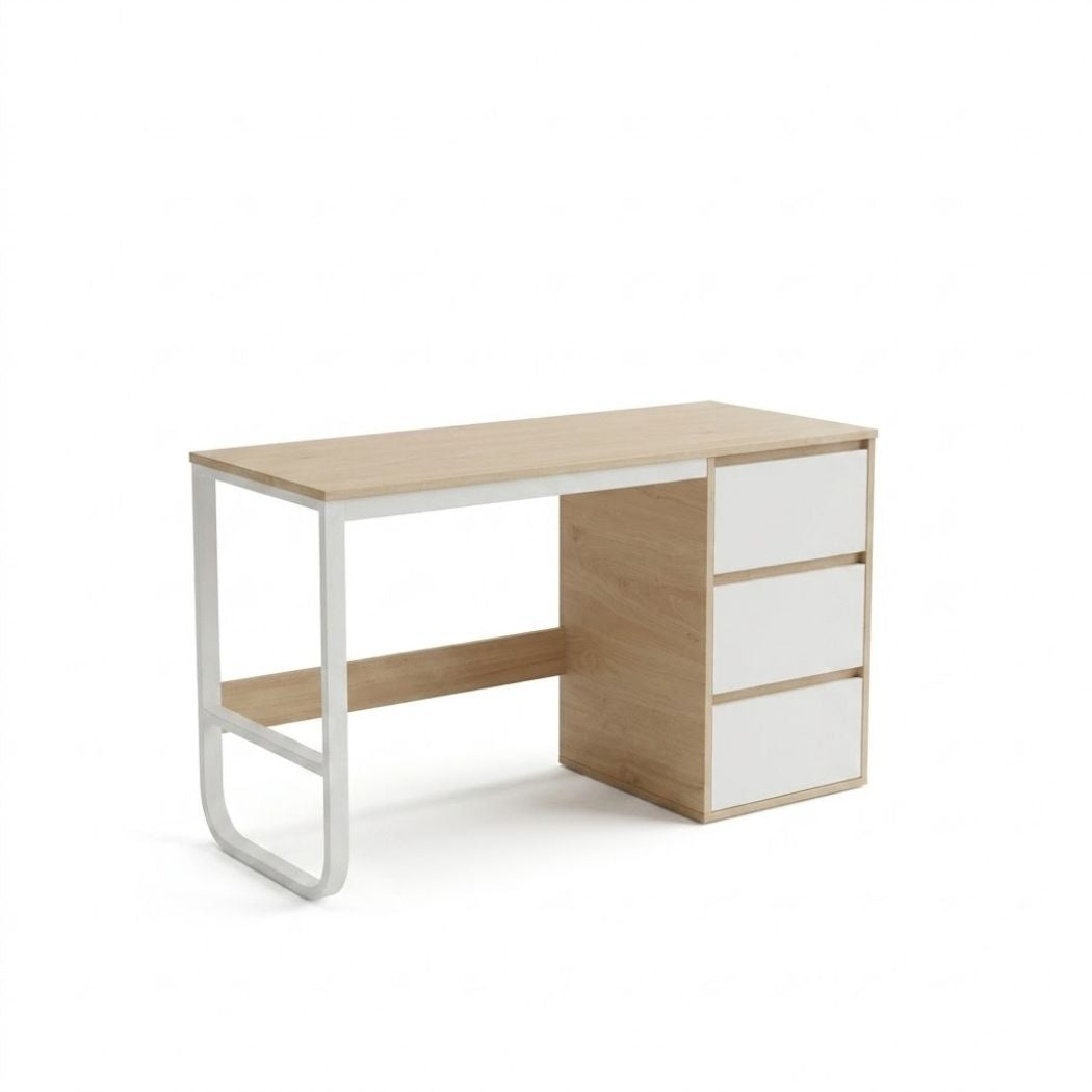 Large Steel and MDF Wood Desk with Professional Design for Work – WAF-236