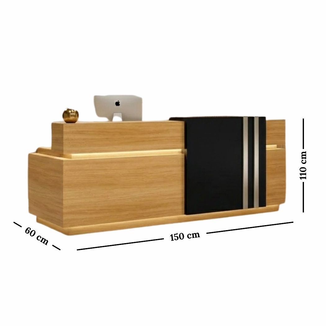 مكتب استقبال - Reception Counter - خشب MDF اسباني - CEM-105