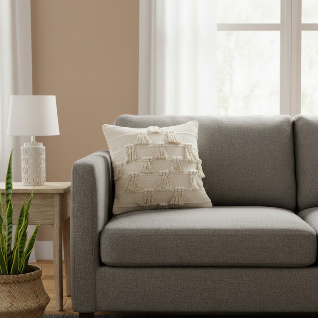 Handmade Wool Cushion – HAZ-146