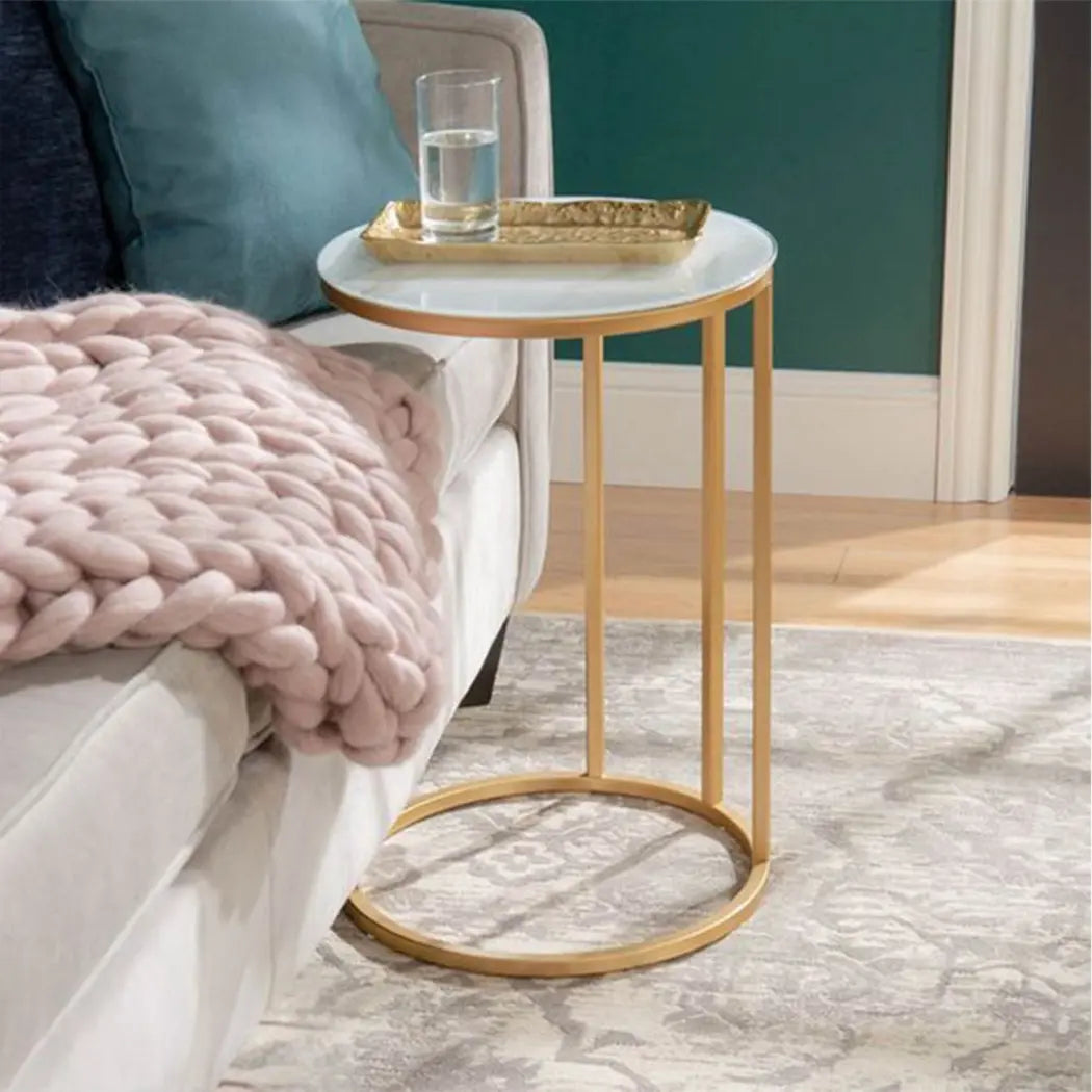 Gossa side table 50 * 40 marble