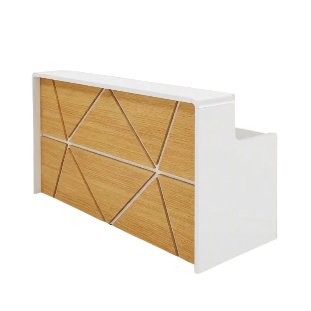 Reception desk - Reception Counter - Spanish MDF wood - CEM-088