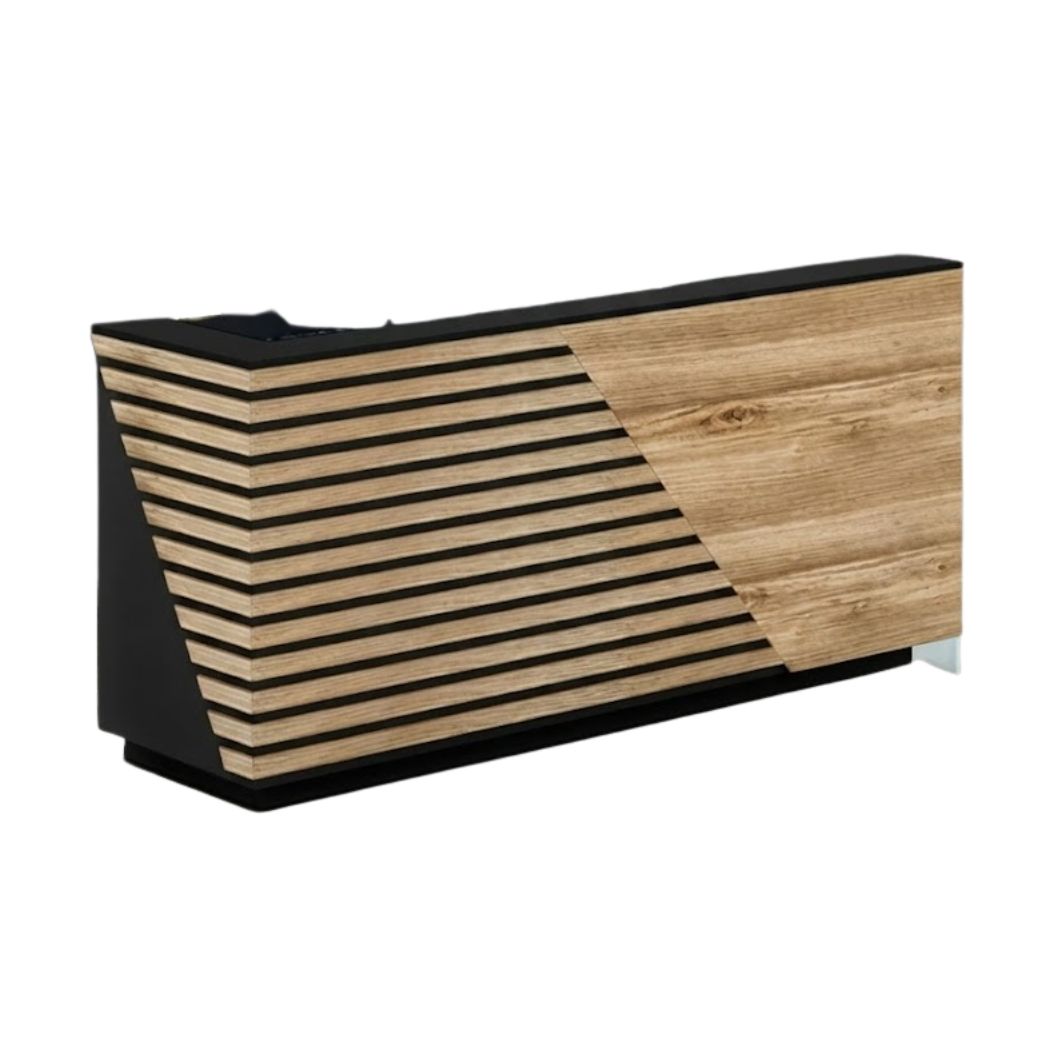 Reception desk - Reception Counter - Spanish MDF wood - CEM-091