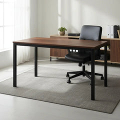 Large Steel and MDF Wood Desk with Professional Design for Work – WAF-275