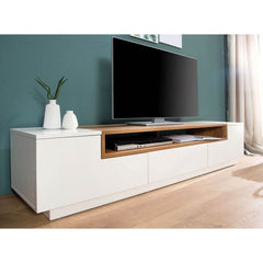 Maroon MDF Wood TV Table