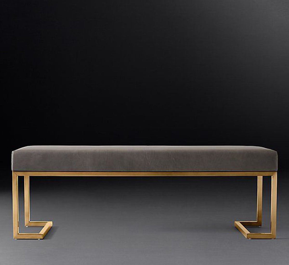 Modern elegant bench with durable materials