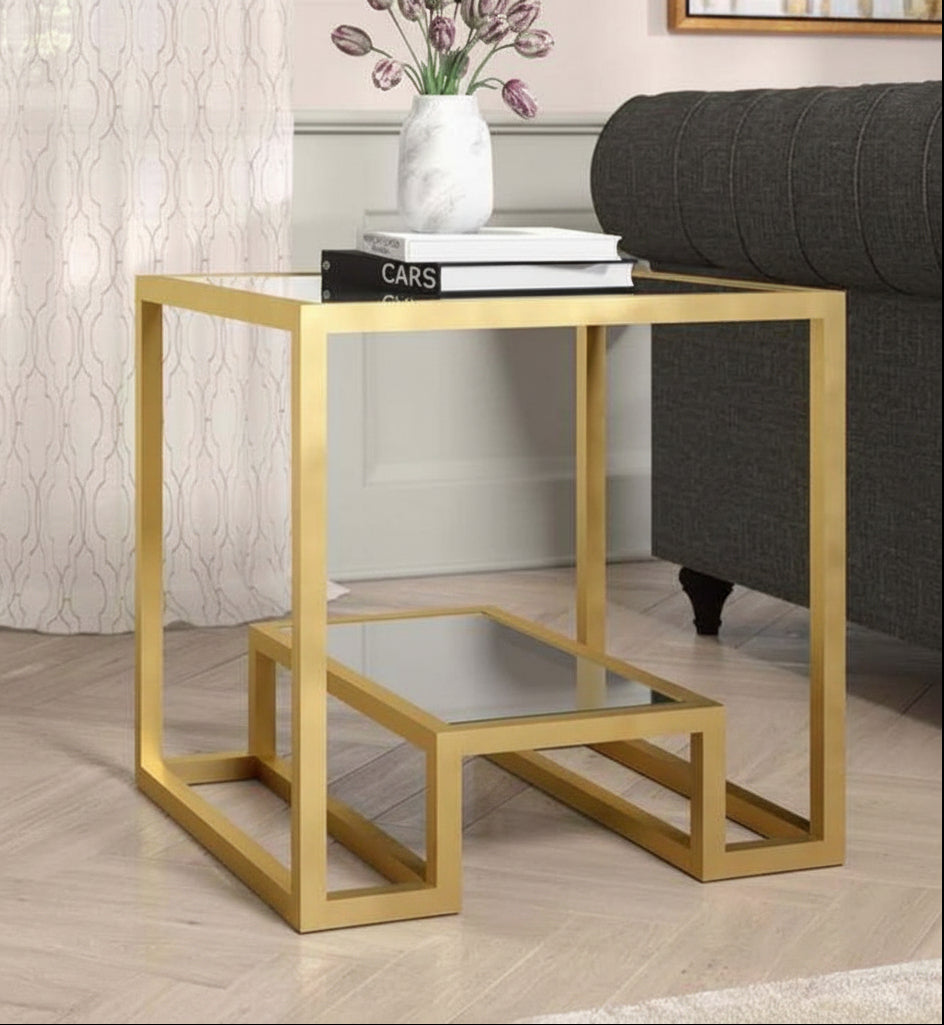 Kaniana side table 45 * 50 glass