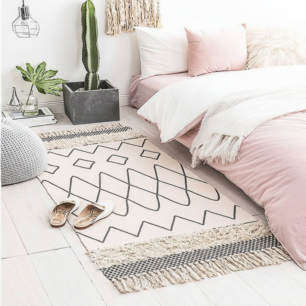 Rainy handmade carpet