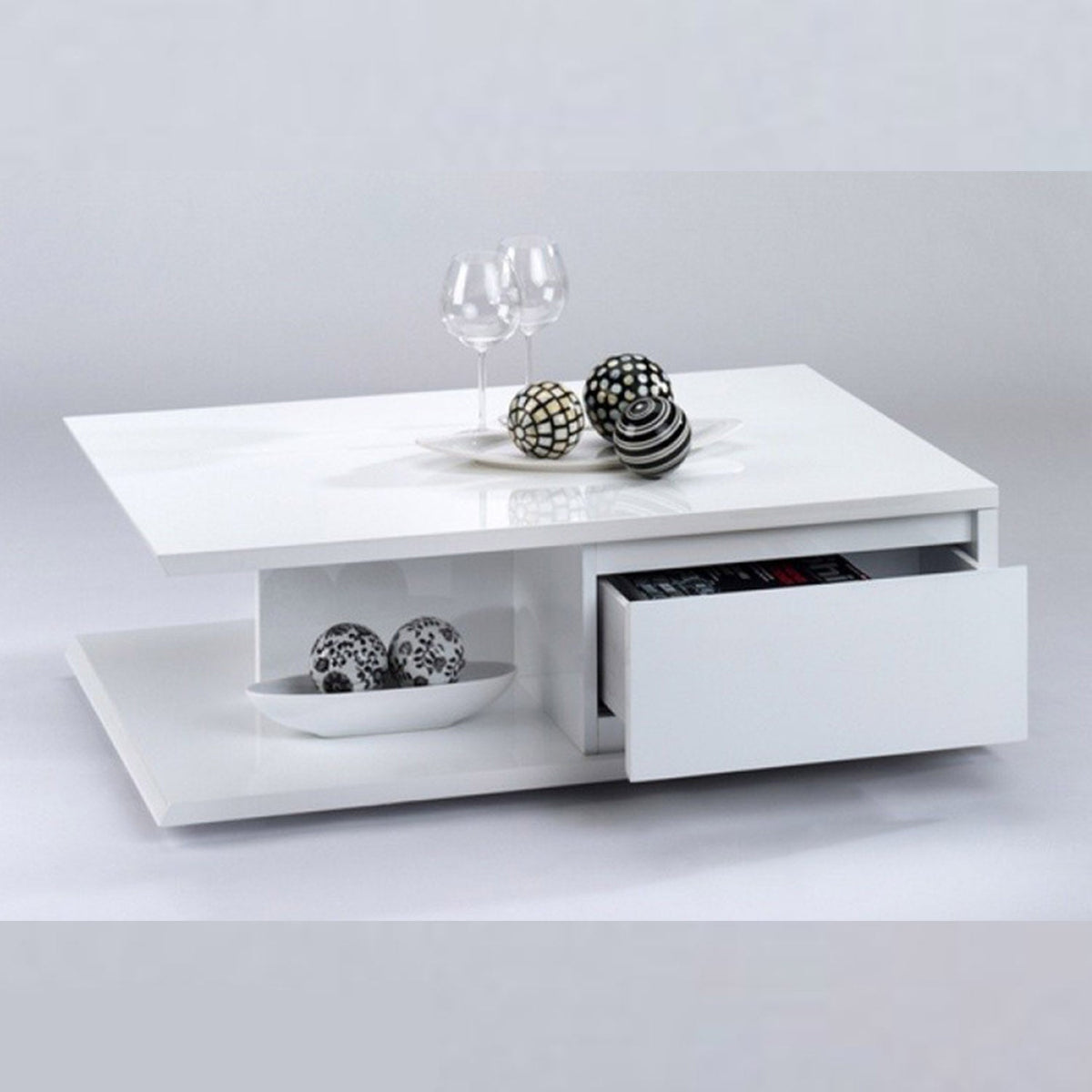 Paramus MDF Wood Coffee Table