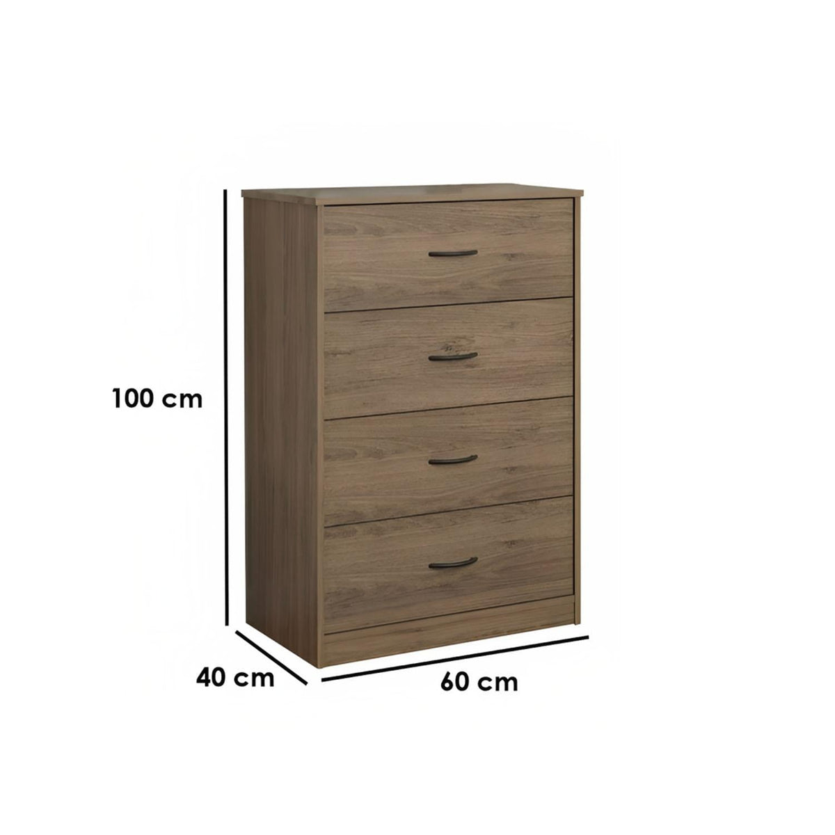 كومود خشب MDF عالي الجودة   - ELM-094 - 100cmX60cm  - أوسكار فرنتشر
