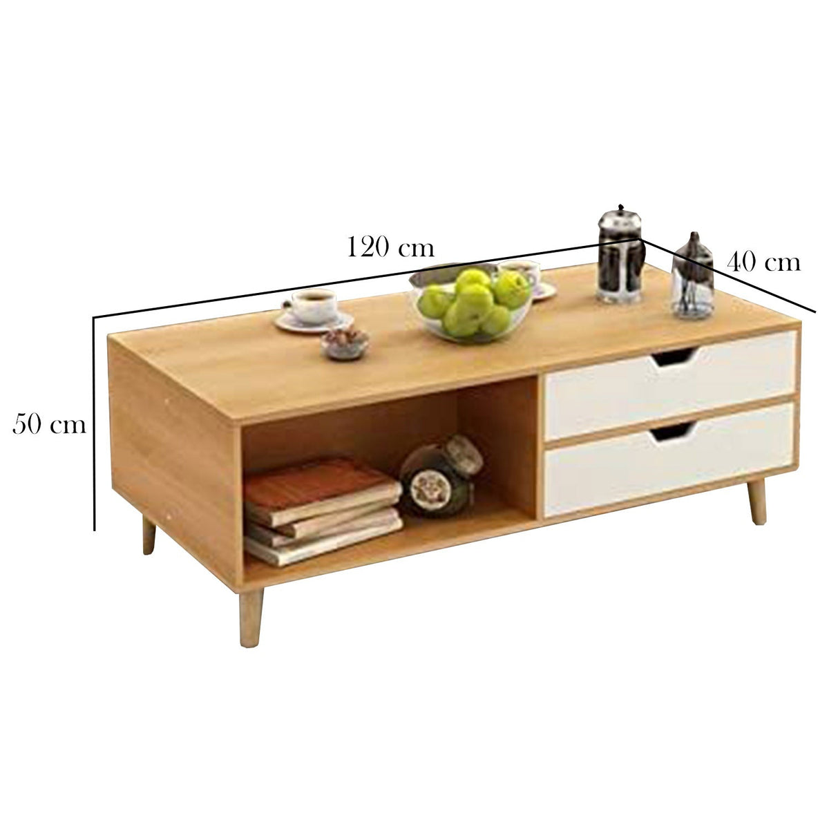 Eogan MDF Wood Coffee Table