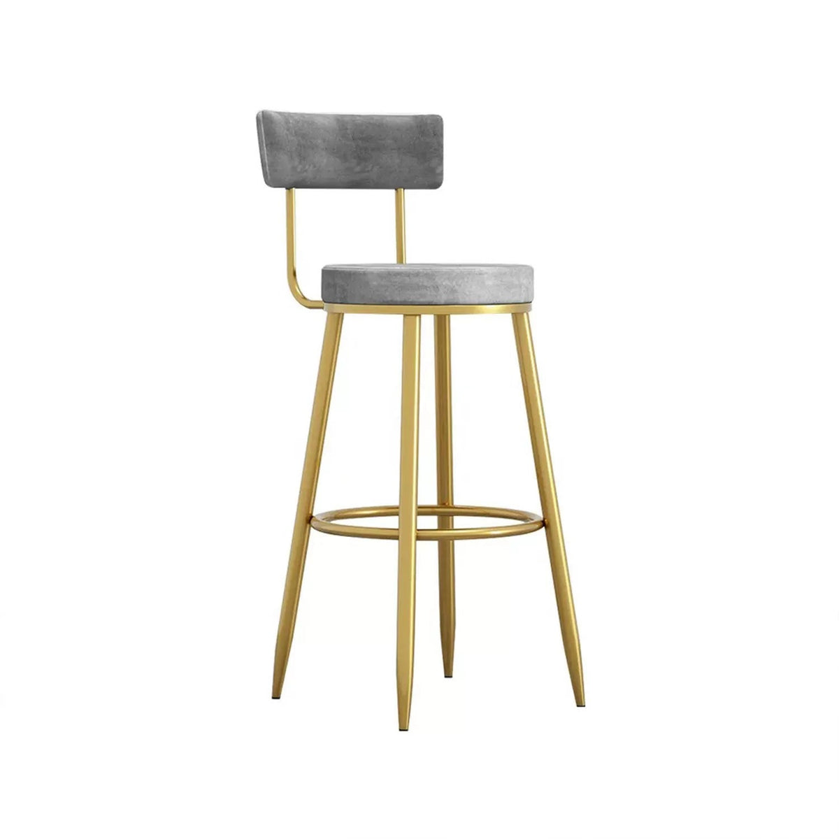 كرسي بار قماش قطيفة -  MSC-437 - 50cmX103cm - أوسكار فرنتشر