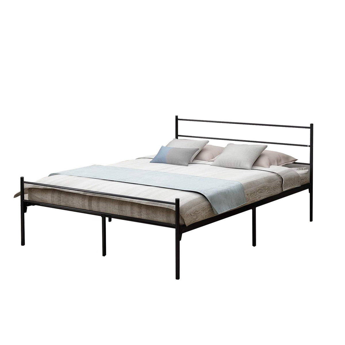 Metal bed 120×200 cm – Durability and elegance for your bedroom