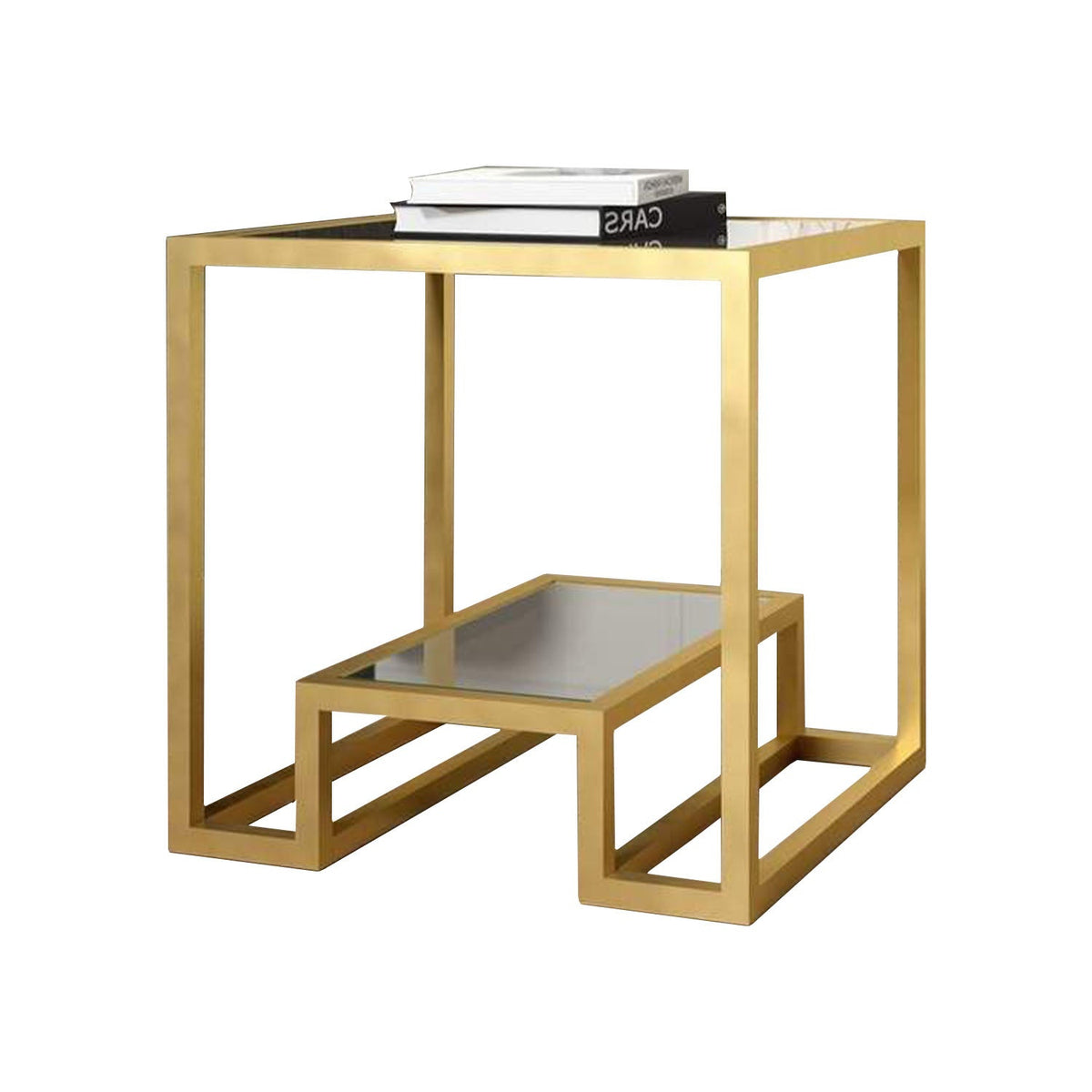 Kaniana side table 45 * 50 glass