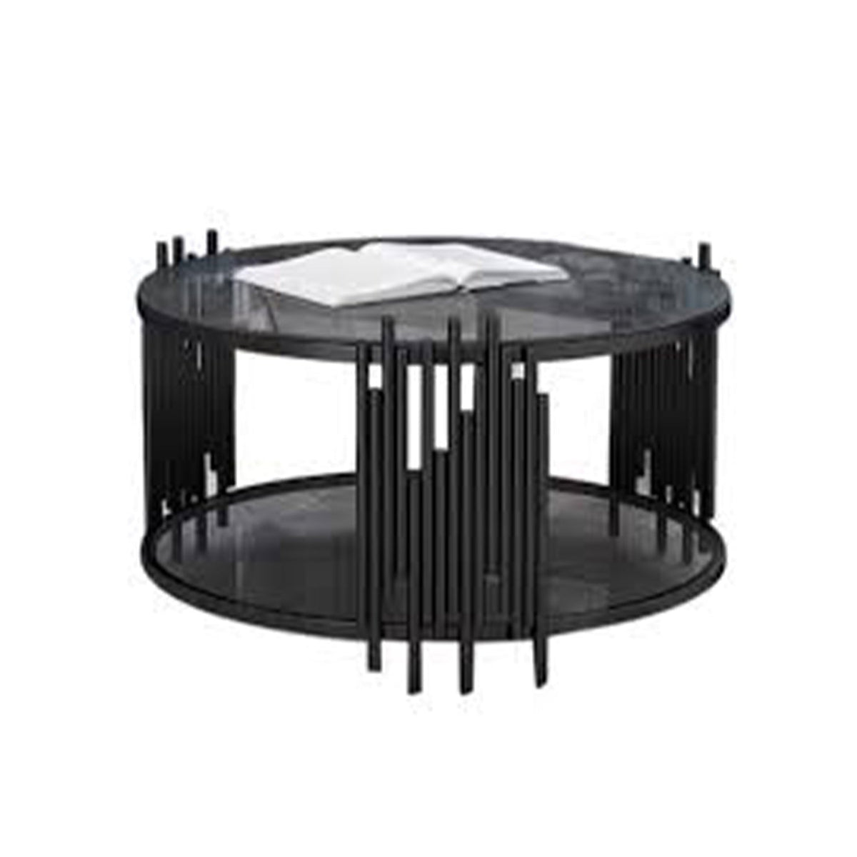 Darrell coffee table, metal steel, thermal electrostatic paint
