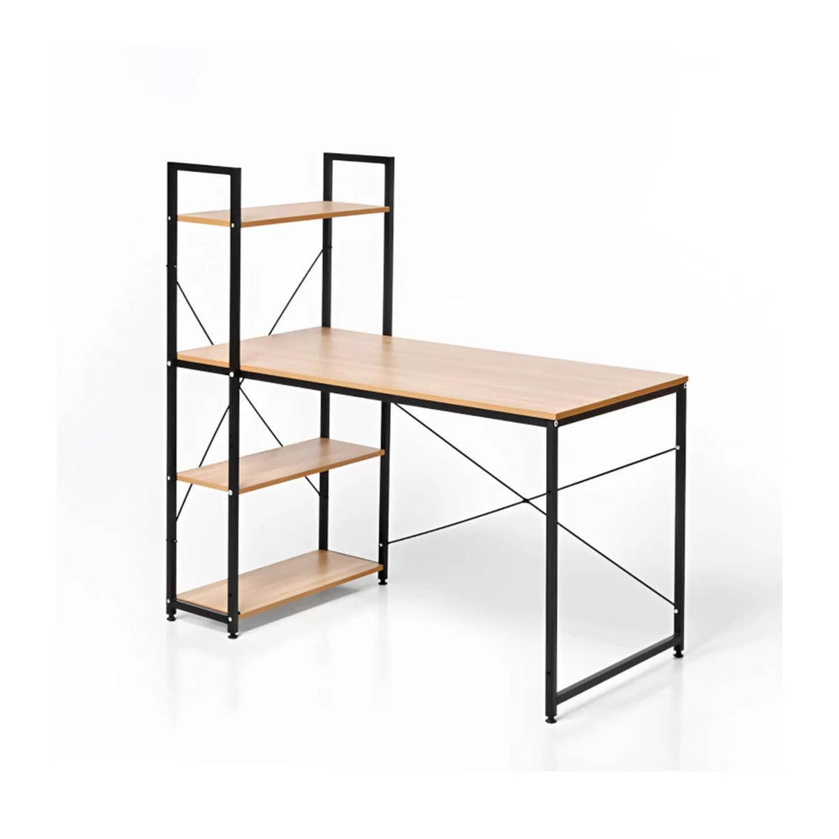 مكتب خشب ملامين -  MTC-029 - 120cmX120cm - اللون بيج - أوسكار فرنتشر