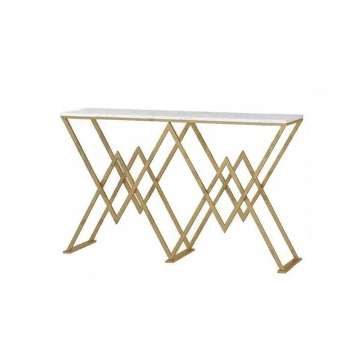 Modern Luxury Console Iron and Turkish Marble – An Aesthetic and Contemporary Touch