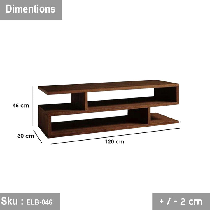 أريكا وحدة تليفزيون 120 * 45 خشب MDF - اوسكار رتان