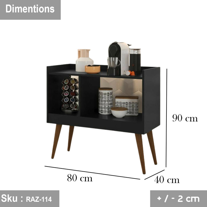 تارين كوفي كورنر 80 * 40 - خشب MDF   - اوسكار رتان