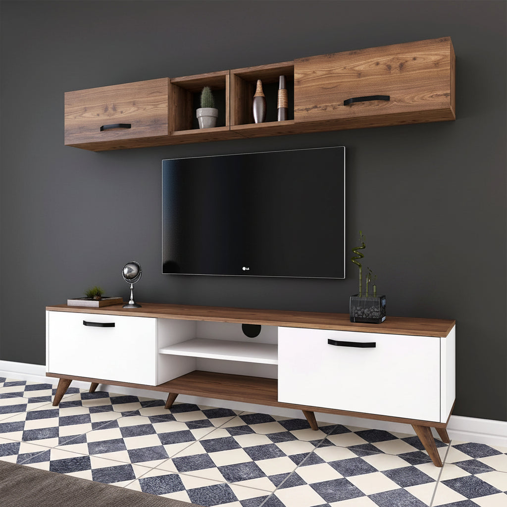 ترابيزة تليفزيون خشب MDf عالي الجودة - 160cmX40cm - ANT-121