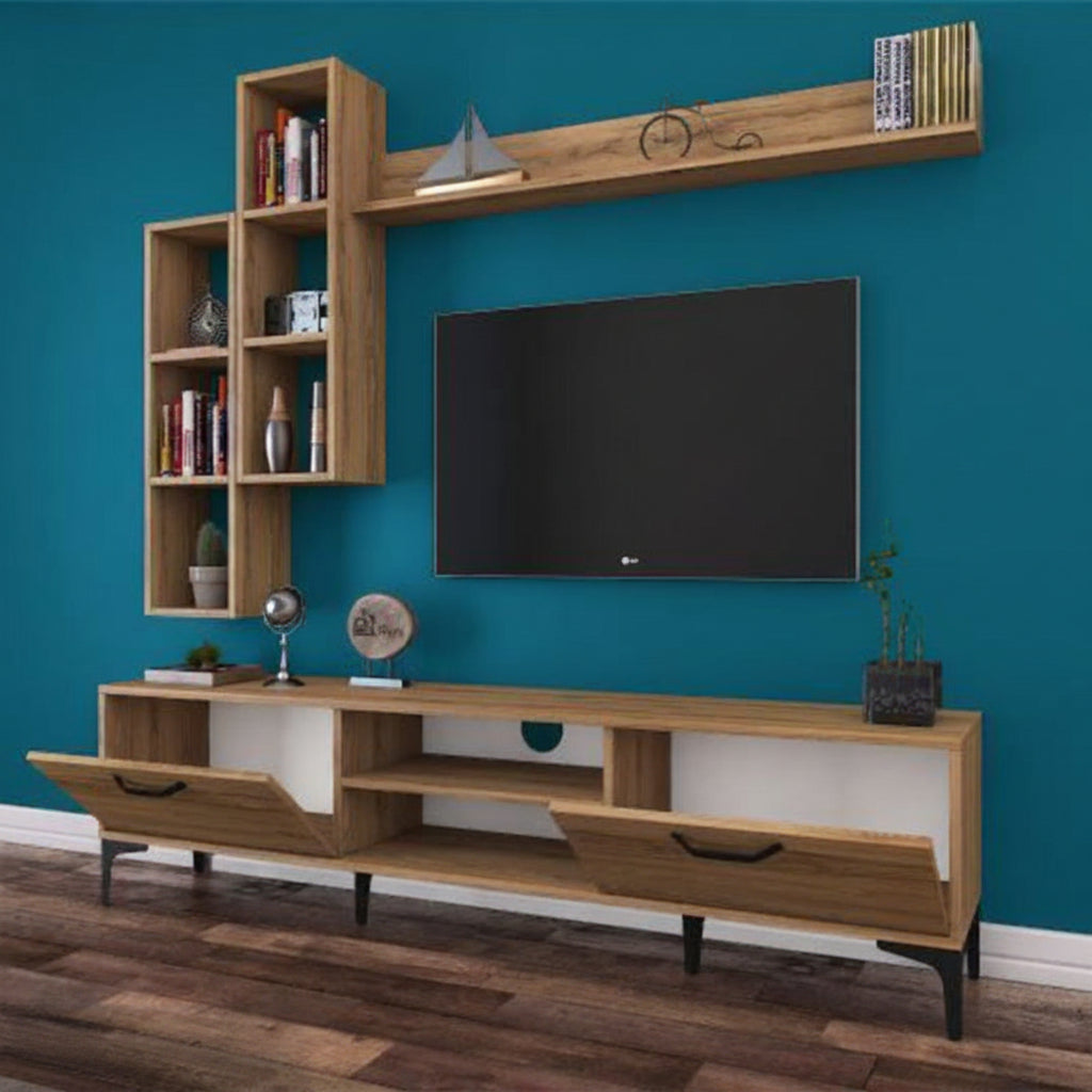 ترابيزة تليفزيون خشب MDf عالي الجودة - 160cmX40cm - ANT-123