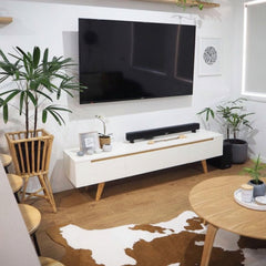 ترابيزة تليفزيون خشب MDf عالي الجودة - 160cmX40cm - ANT-120
