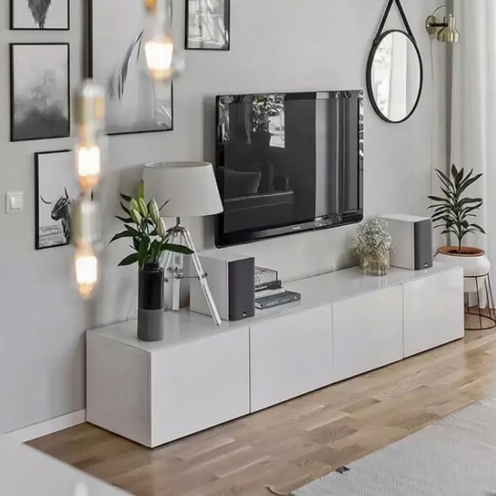 ترابيزة تليفزيون خشب MDf عالي الجودة 180cmX40cm - ANT-070