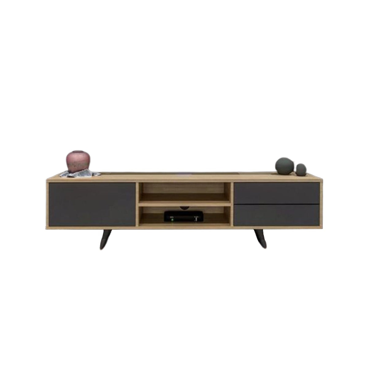 ترابيزة تليفزيون خشب MDf عالي الجودة - 180cmX40cm - ANT-135