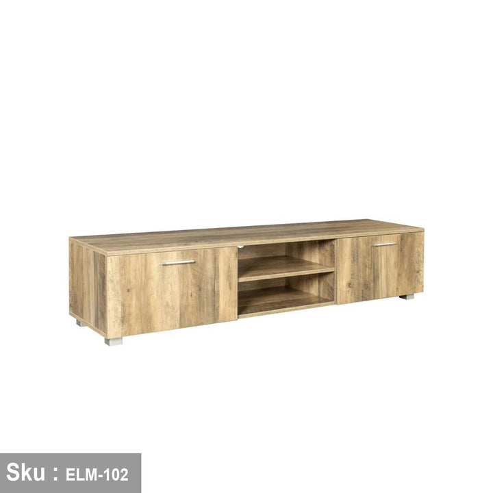 ترابيزة تليفزيون خشب Mdf عالي الجودة - 40cmX160cm - ELM-102 - اوسكار رتان