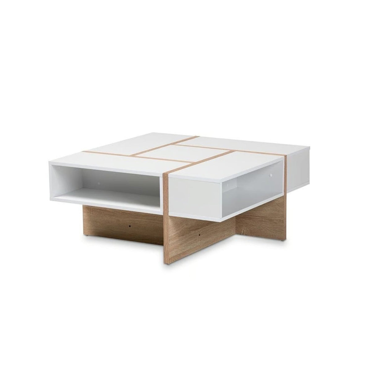 High quality MDF wood coffee table - 80cmX80cm - ANT-141