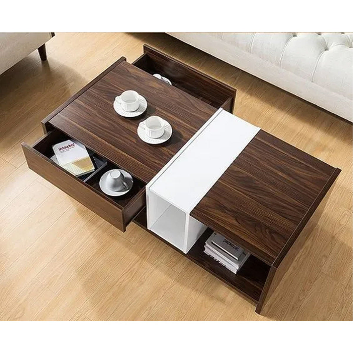ترابيزة قهوة خشب MDF عالي الجودة Ant-071 120cmX60cm