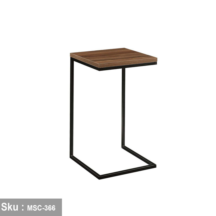 كيندي ترابيزة جانبية 50 * 40 خشب MDF - اوسكار رتان