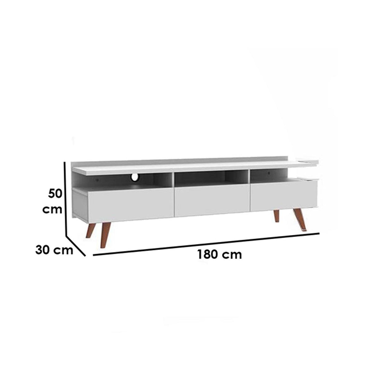 ميراي وحدة تليفزيون  180 * 50 خشب MDF
