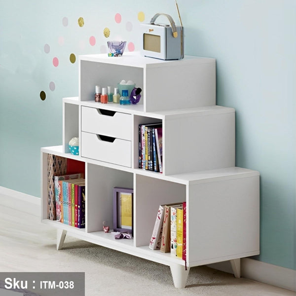 وحدة تخزين خشب MDF اسباني - ITM-038- 90cmX85cm  - اوسكار رتان