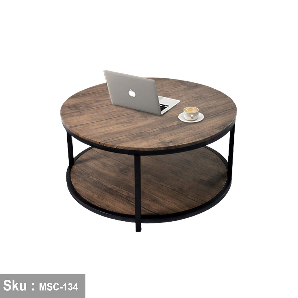 Yunga coffee table 80 * 45 cm, MDF wood